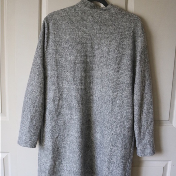 Cocoon Open Front Coat - Picture 2 of 3